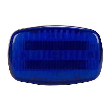 Newalthlete 18 LED Battery Powered Strobe Light, Dual Magnetic Base, Continuous or Strobe Output - Blue NE2609425